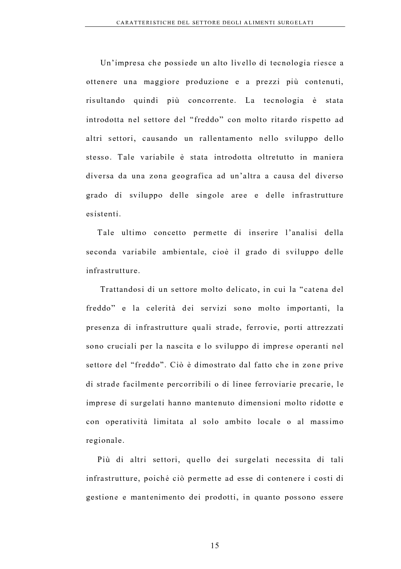 Anteprima della tesi: La logistica nell'industria dei surgelati. Analisi di un caso, Pagina 11