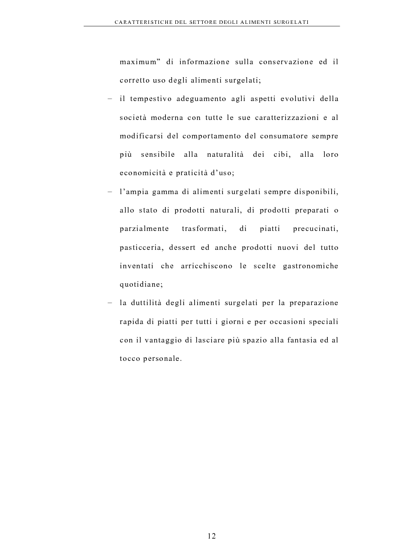 Anteprima della tesi: La logistica nell'industria dei surgelati. Analisi di un caso, Pagina 8