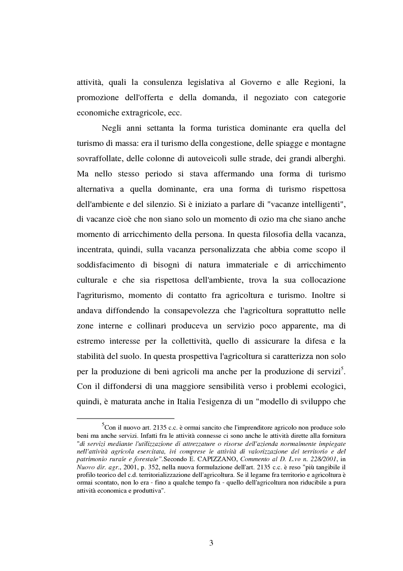 Anteprima della tesi: Imprenditore agrituristico e fallimento, Pagina 3