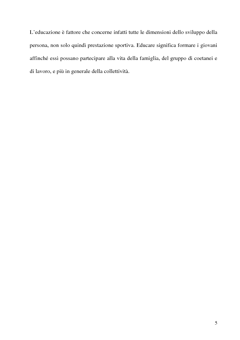 Anteprima della tesi: L'educazione al centro della formazione dei giovani calciatori, Pagina 2