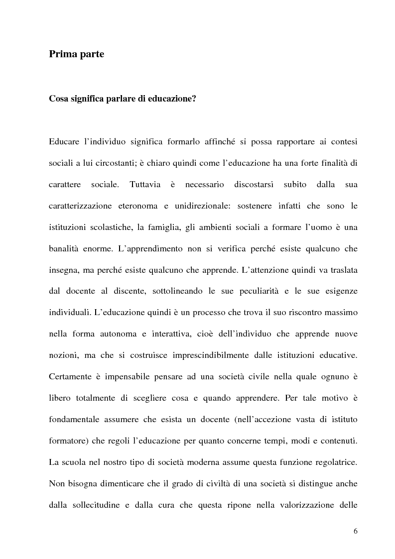 Anteprima della tesi: L'educazione al centro della formazione dei giovani calciatori, Pagina 3