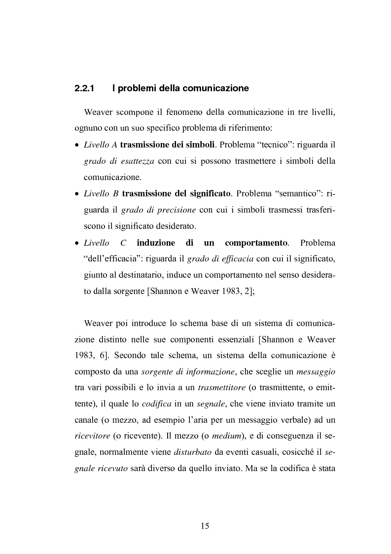 Anteprima della tesi: Interattività e nuove tecnologie: il caso di Internet, Pagina 13