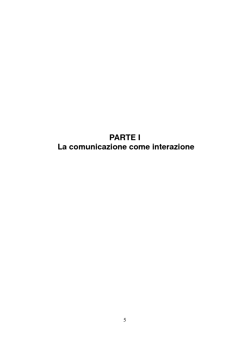 Anteprima della tesi: Interattività e nuove tecnologie: il caso di Internet, Pagina 3