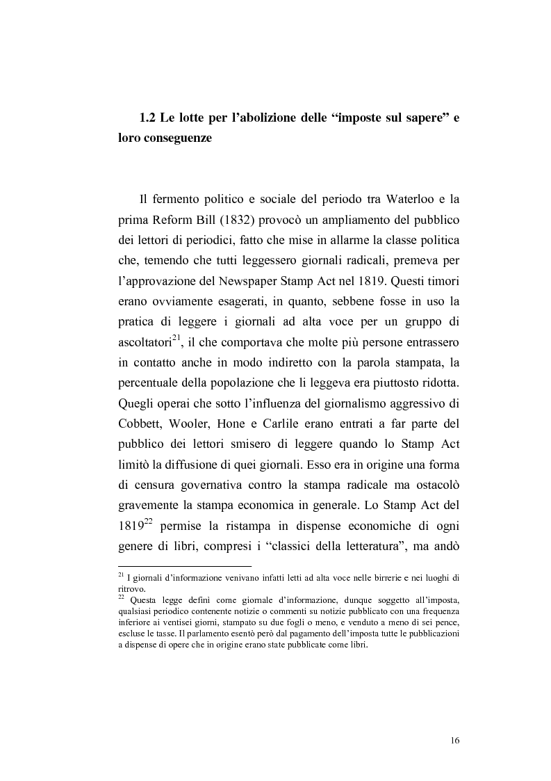 Anteprima della tesi: Una rivista vittoriana inglese: Household Words, Pagina 14