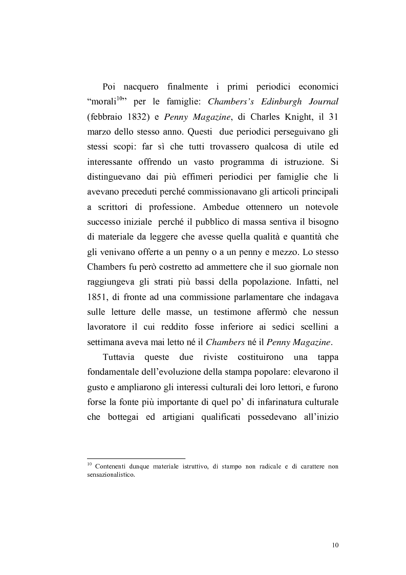 Anteprima della tesi: Una rivista vittoriana inglese: Household Words, Pagina 8
