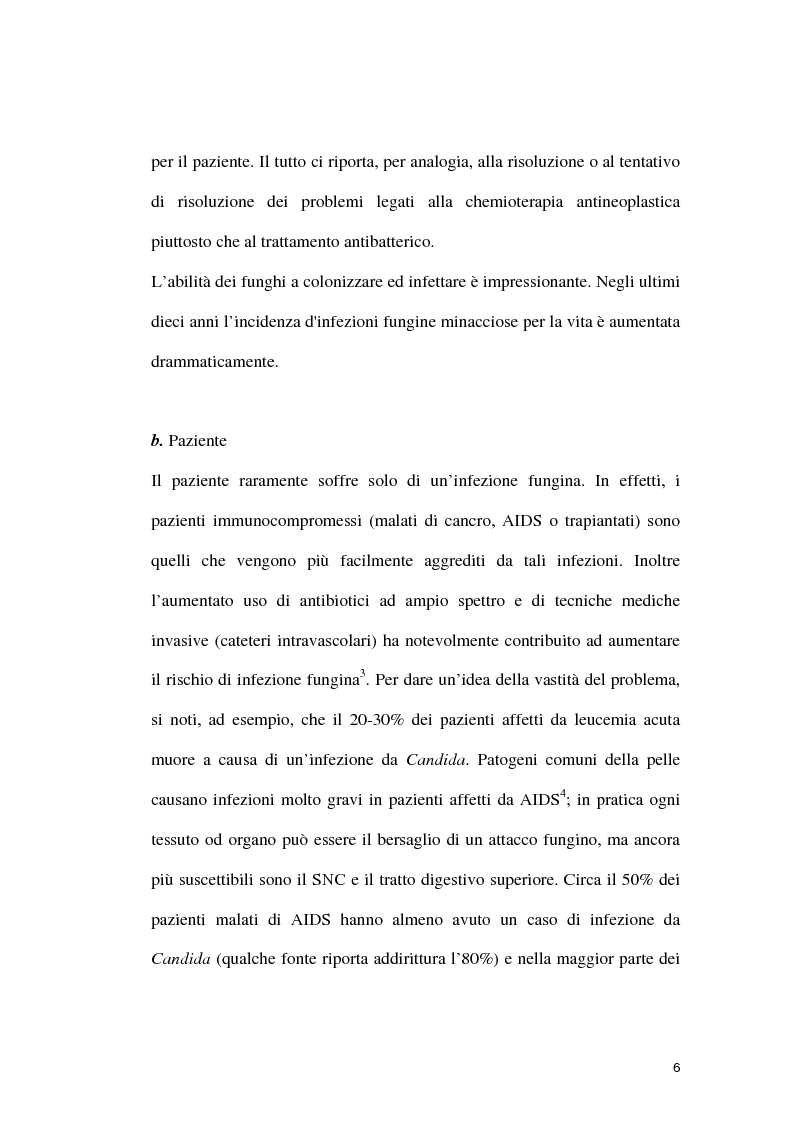 Anteprima della tesi: Derivati azolici dell'1,4-benzotiazina come agenti antifungini, Pagina 4