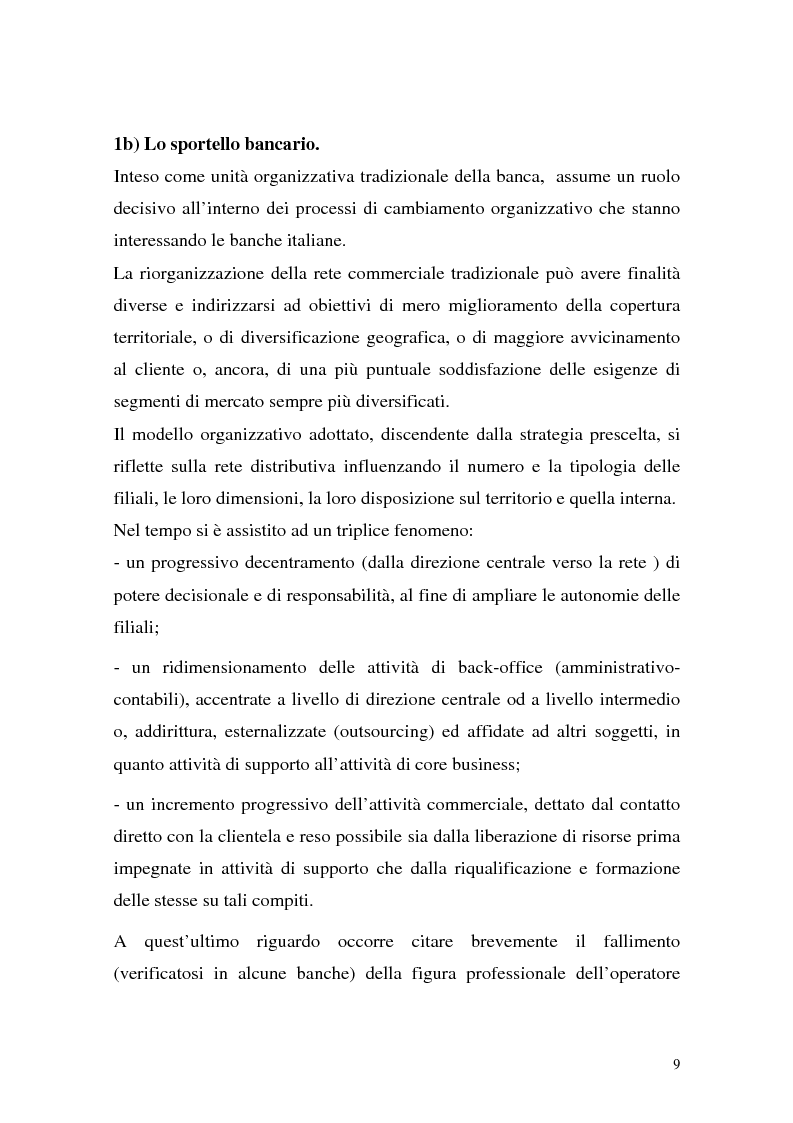 Anteprima della tesi: La rete dei promotori finanziari, Pagina 6