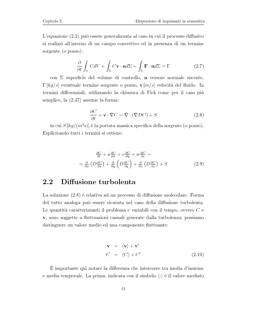 Anteprima della tesi: Modellazione numerica di processi di dispersione in atmosfera: applicazione alla conca di Bolzano, Pagina 7