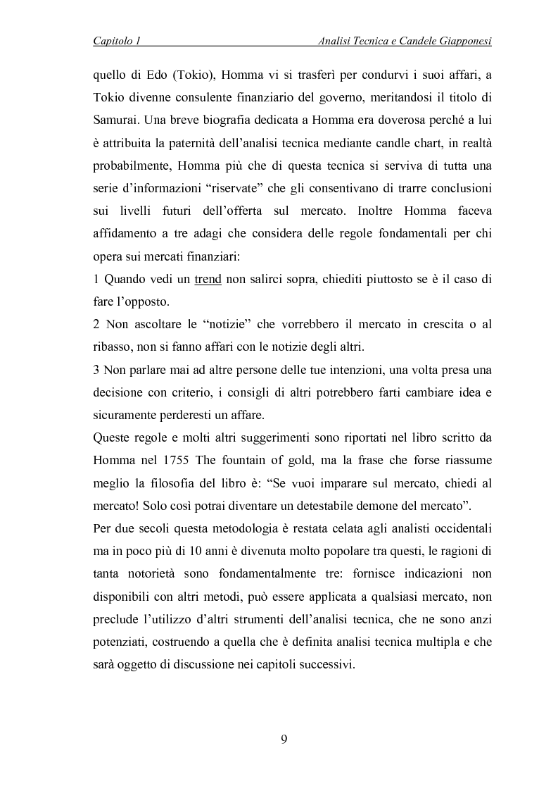 Anteprima della tesi: Analisi tecnica e metodi statistici per l'analisi dei prezzi di borsa, Pagina 5