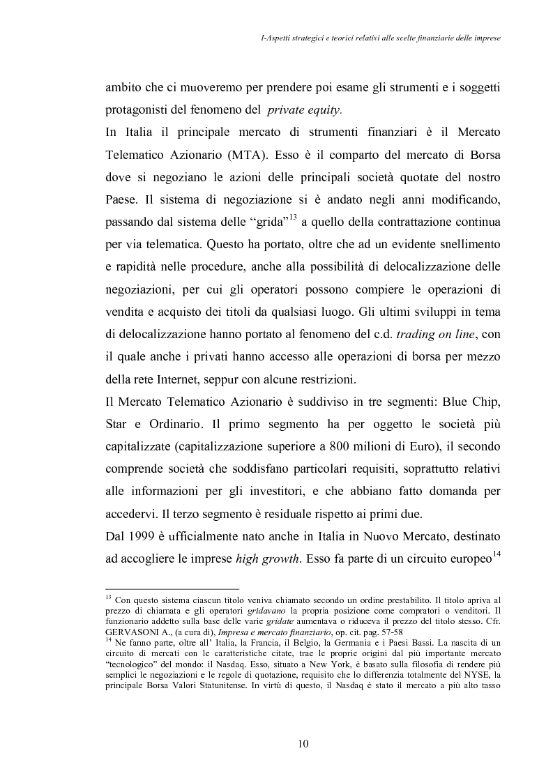 Anteprima della tesi: Opportunità di crescita delle Pmi e private equity, Pagina 14