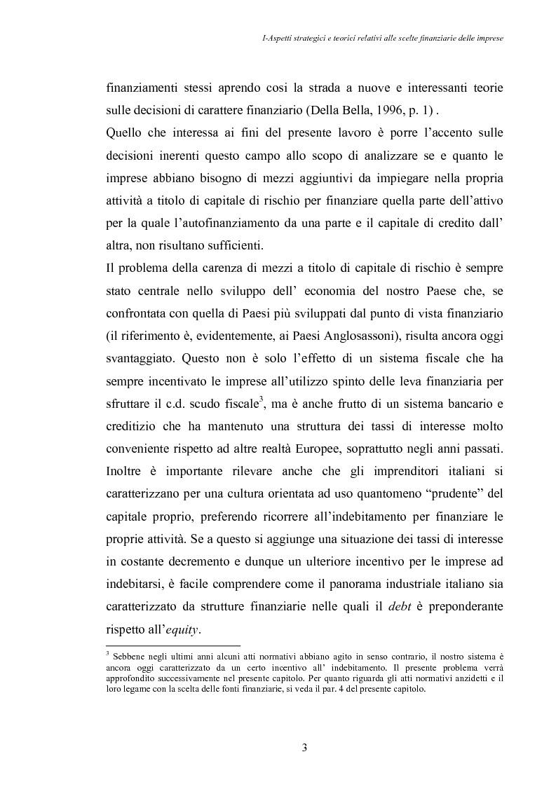 Anteprima della tesi: Opportunità di crescita delle Pmi e private equity, Pagina 7