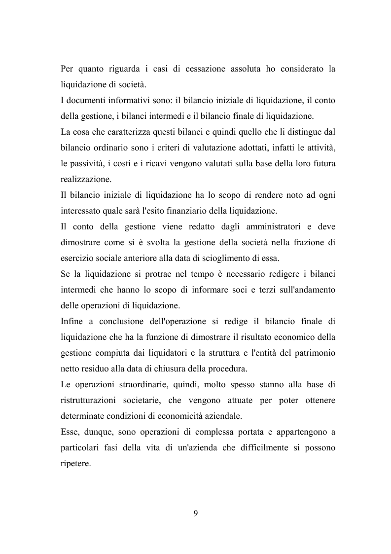 Anteprima della tesi: L'informativa societaria nelle operazioni straordinarie, Pagina 5