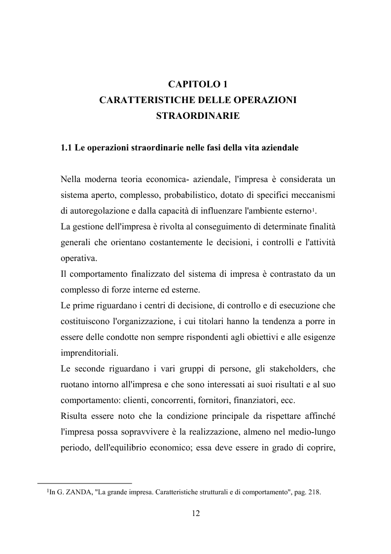 Anteprima della tesi: L'informativa societaria nelle operazioni straordinarie, Pagina 8