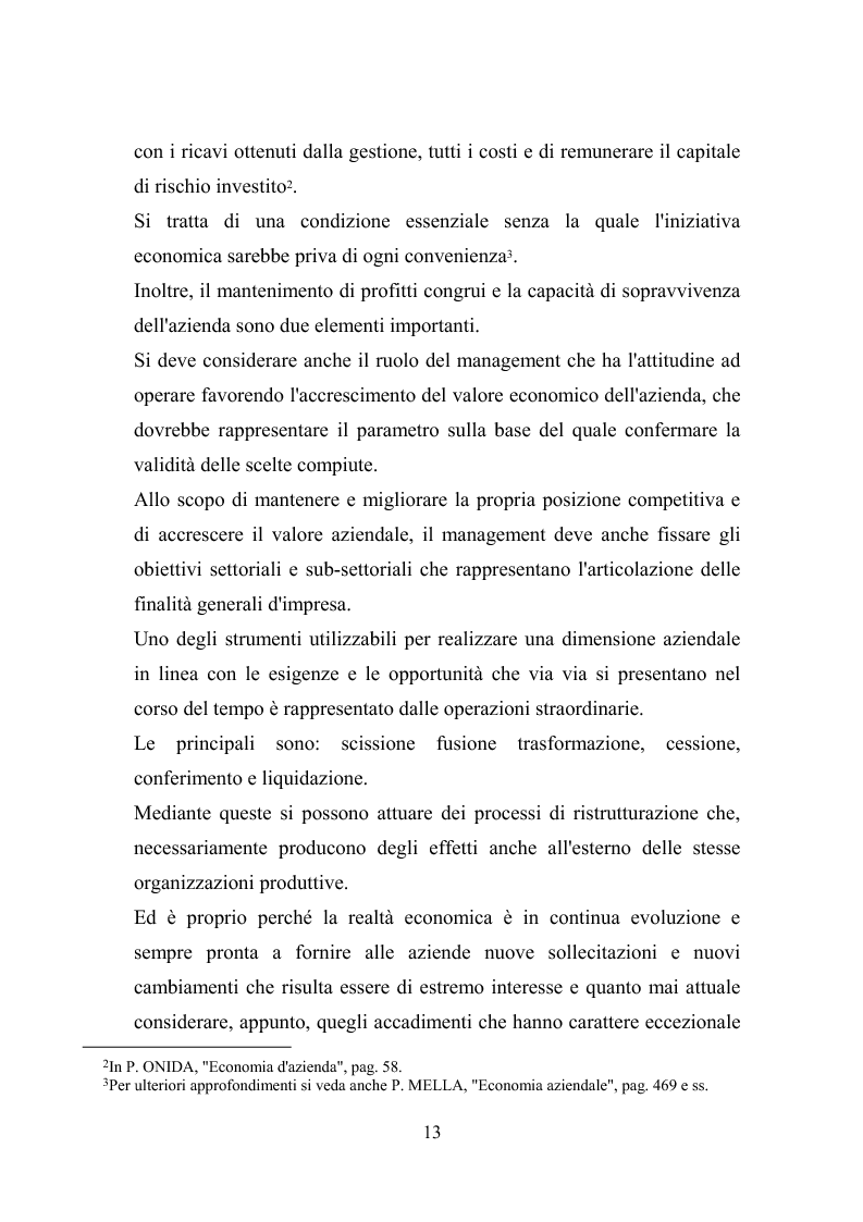 Anteprima della tesi: L'informativa societaria nelle operazioni straordinarie, Pagina 9