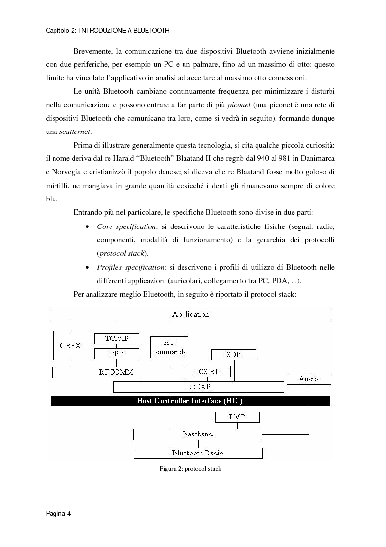 Anteprima della tesi: Jchat - Un sistema di messaggistica basato su bluetooth, Pagina 4