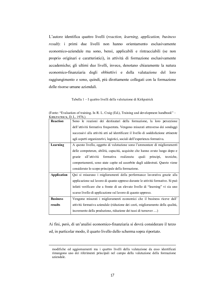 Anteprima della tesi: Analisi economico gestionale di un sistema di e-learning: modelli simulativi, Pagina 17