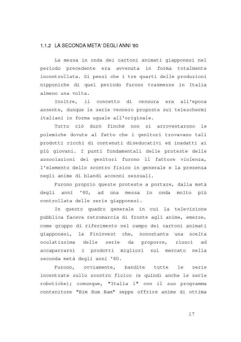 Anteprima della tesi: Le serie animate giapponesi per ragazzi tra produzione e consumo: il caso di Dragon ball, Pagina 14