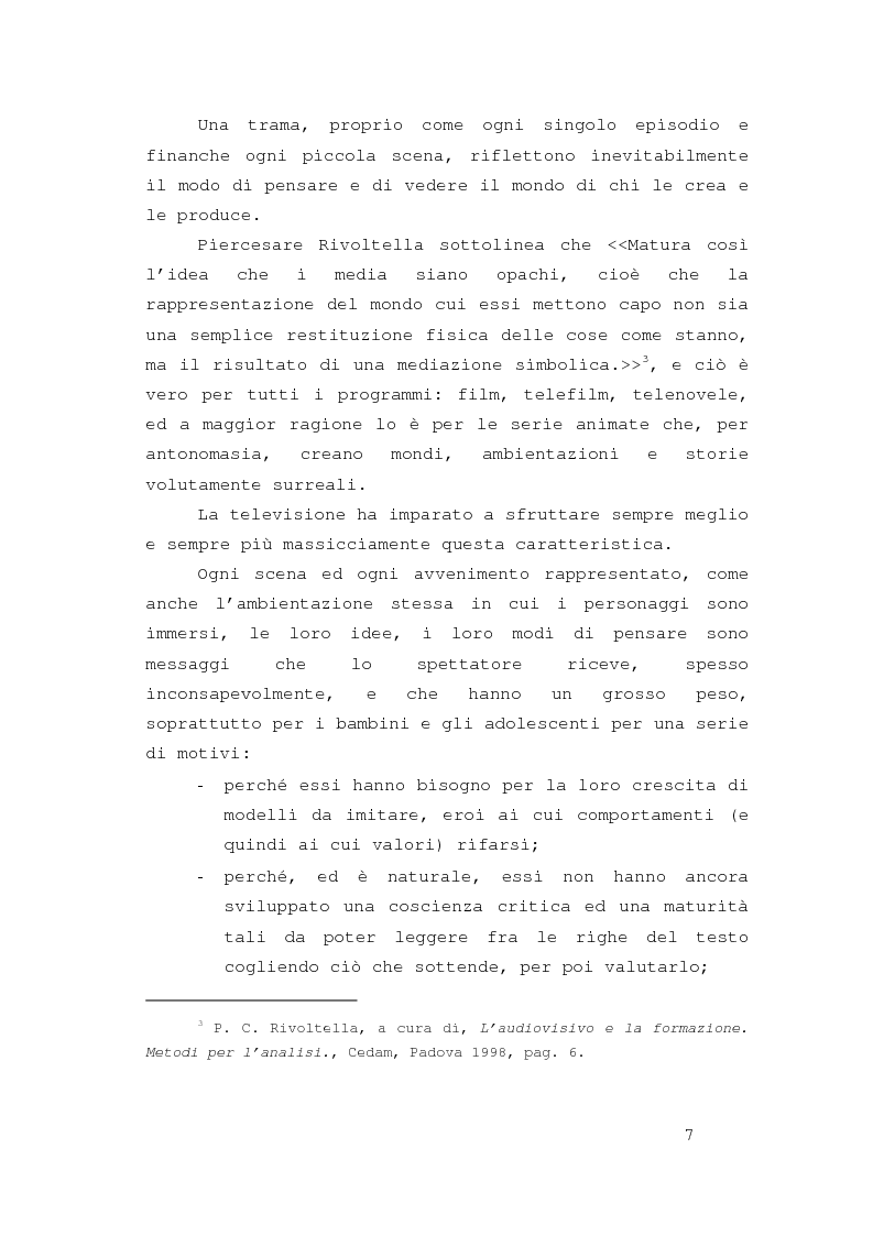 Anteprima della tesi: Le serie animate giapponesi per ragazzi tra produzione e consumo: il caso di Dragon ball, Pagina 4