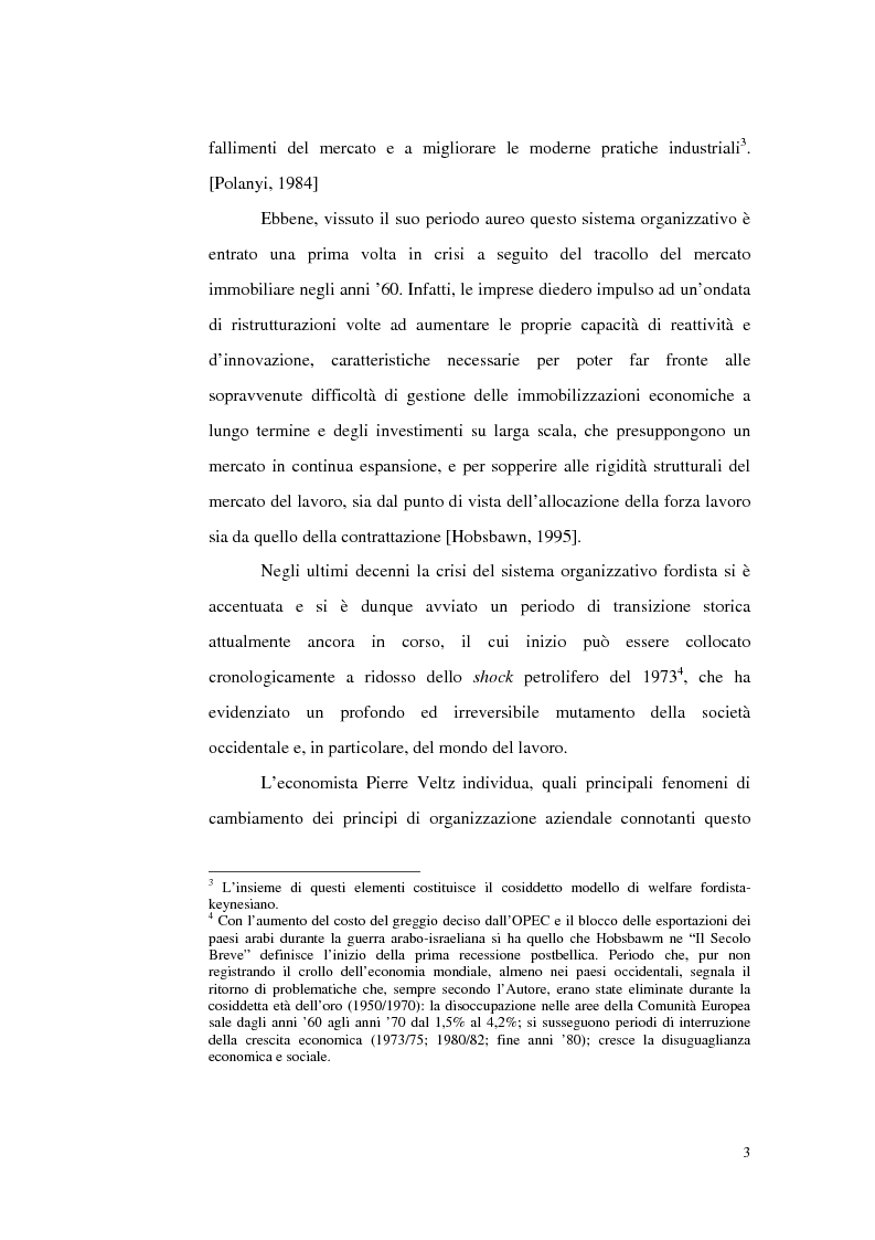 Anteprima della tesi: Politiche del lavoro e dimensione locale, Pagina 3