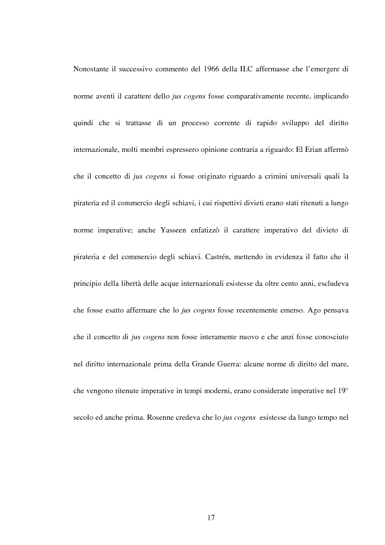 Anteprima della tesi: Trattati contrari a norme di jus cogens, Pagina 14