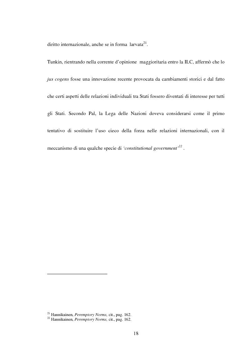 Anteprima della tesi: Trattati contrari a norme di jus cogens, Pagina 15