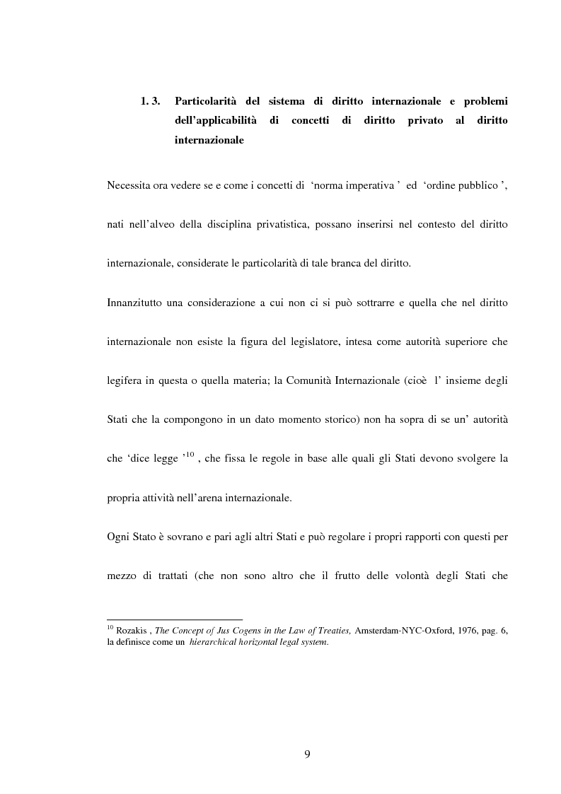 Anteprima della tesi: Trattati contrari a norme di jus cogens, Pagina 6
