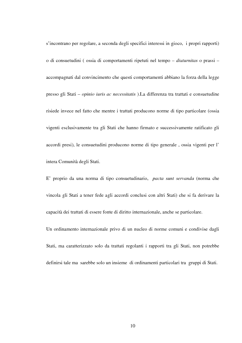 Anteprima della tesi: Trattati contrari a norme di jus cogens, Pagina 7