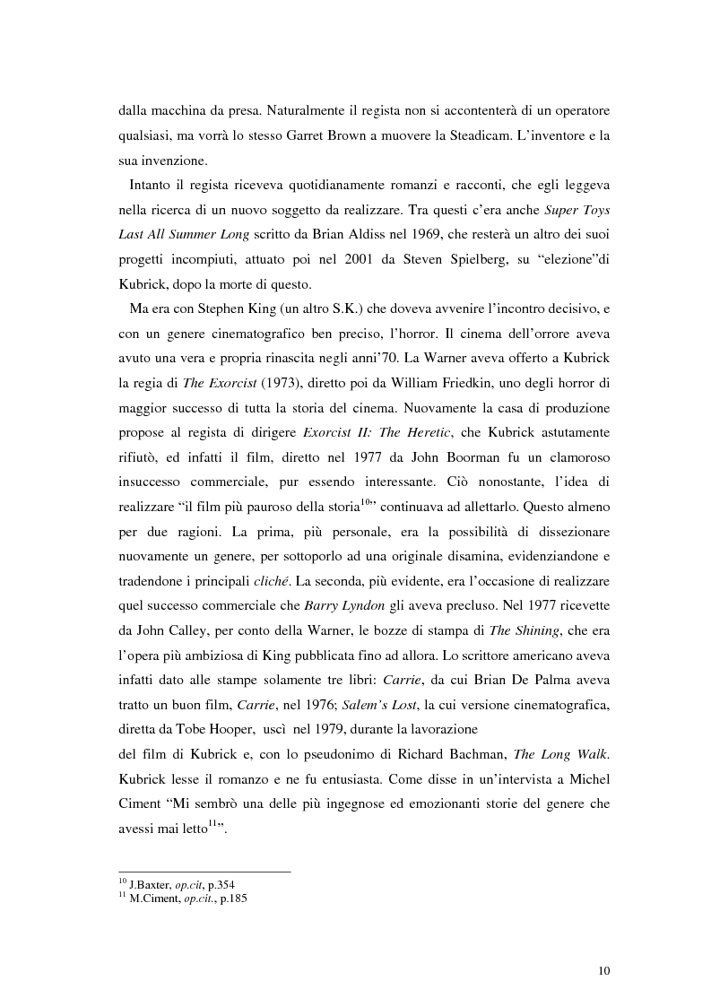 Anteprima della tesi: The Shining e la sua organizzazione spazio-temporale, Pagina 6