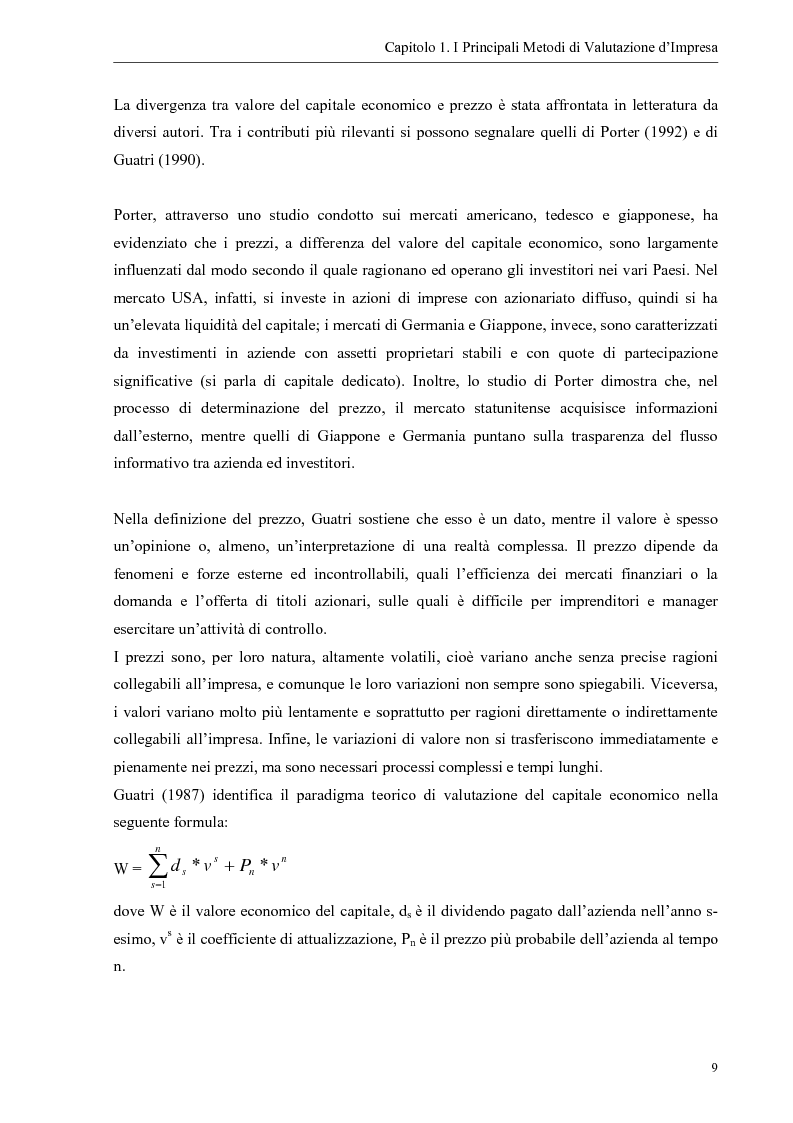 Anteprima della tesi: Il contributo dei fattori intangibili nella valutazione d'impresa, Pagina 9