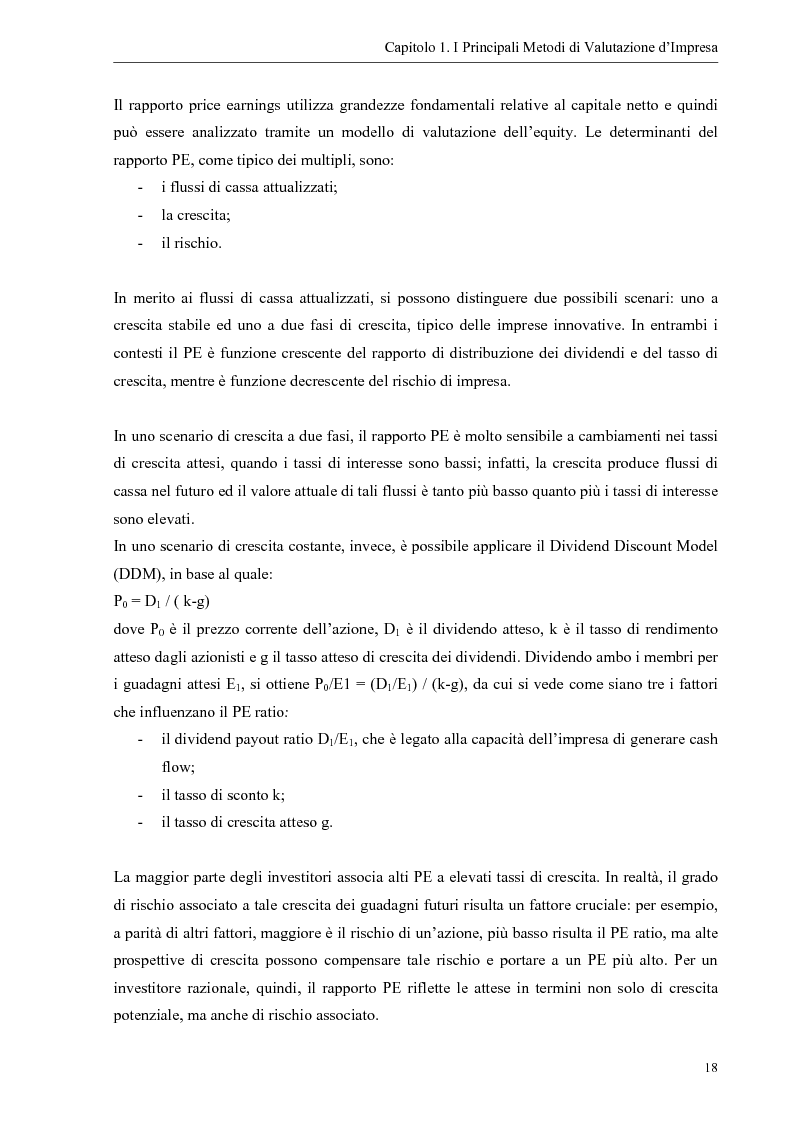 Estratto dalla tesi: Il contributo dei fattori intangibili nella valutazione d'impresa