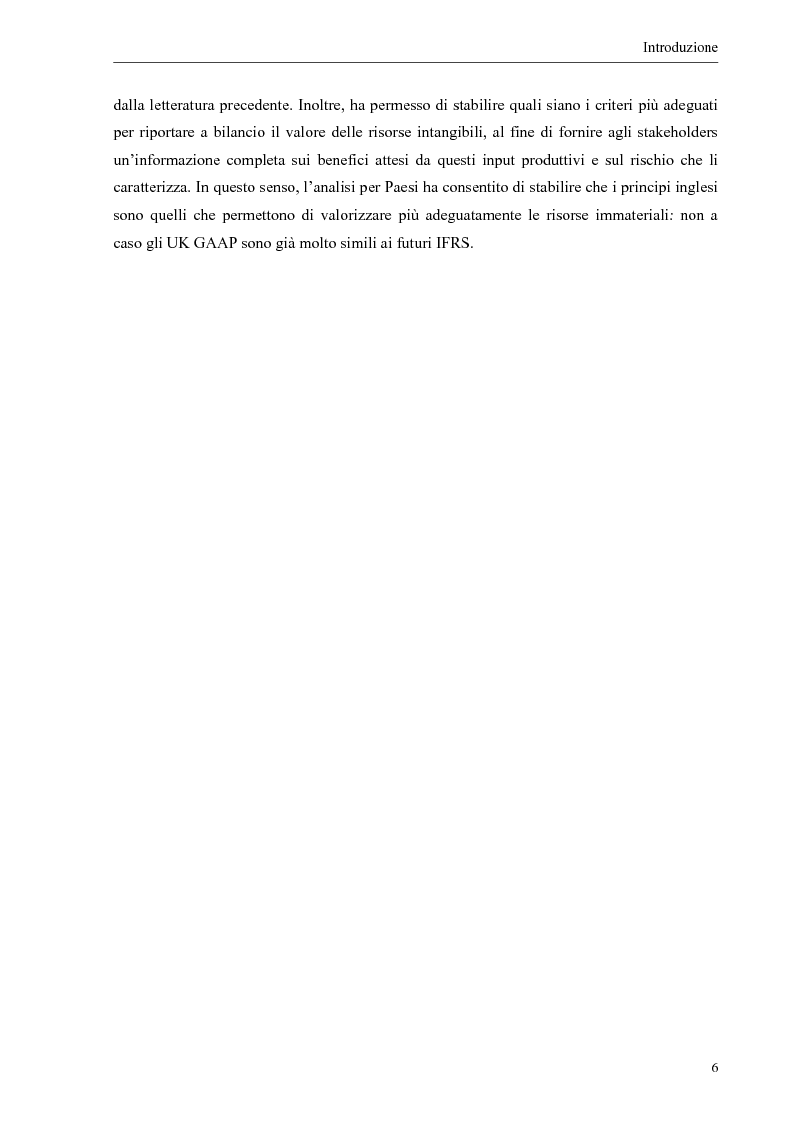 Anteprima della tesi: Il contributo dei fattori intangibili nella valutazione d'impresa, Pagina 6