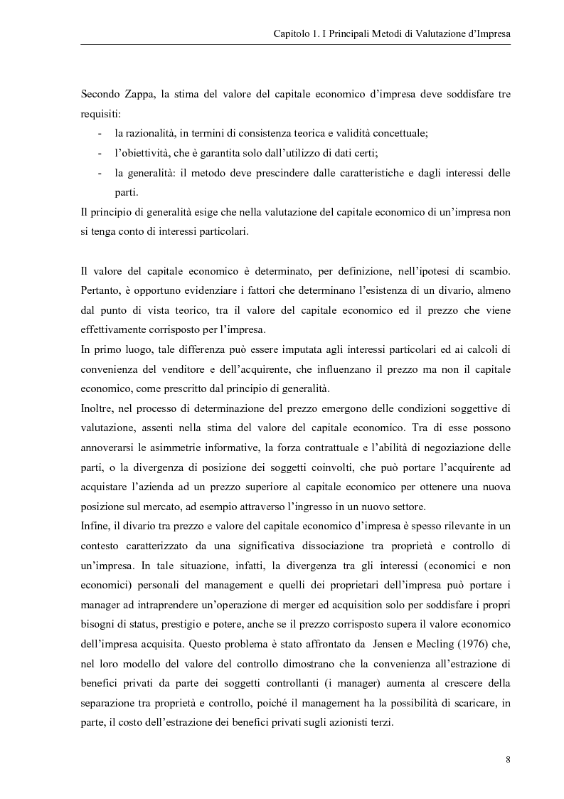 Anteprima della tesi: Il contributo dei fattori intangibili nella valutazione d'impresa, Pagina 8