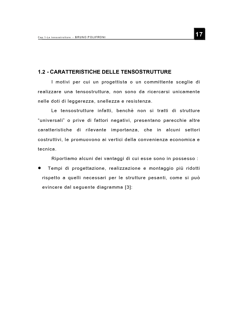 Anteprima della tesi: Le tensostrutture - Possibili soluzioni per la copertura di grandi superfici, Pagina 5