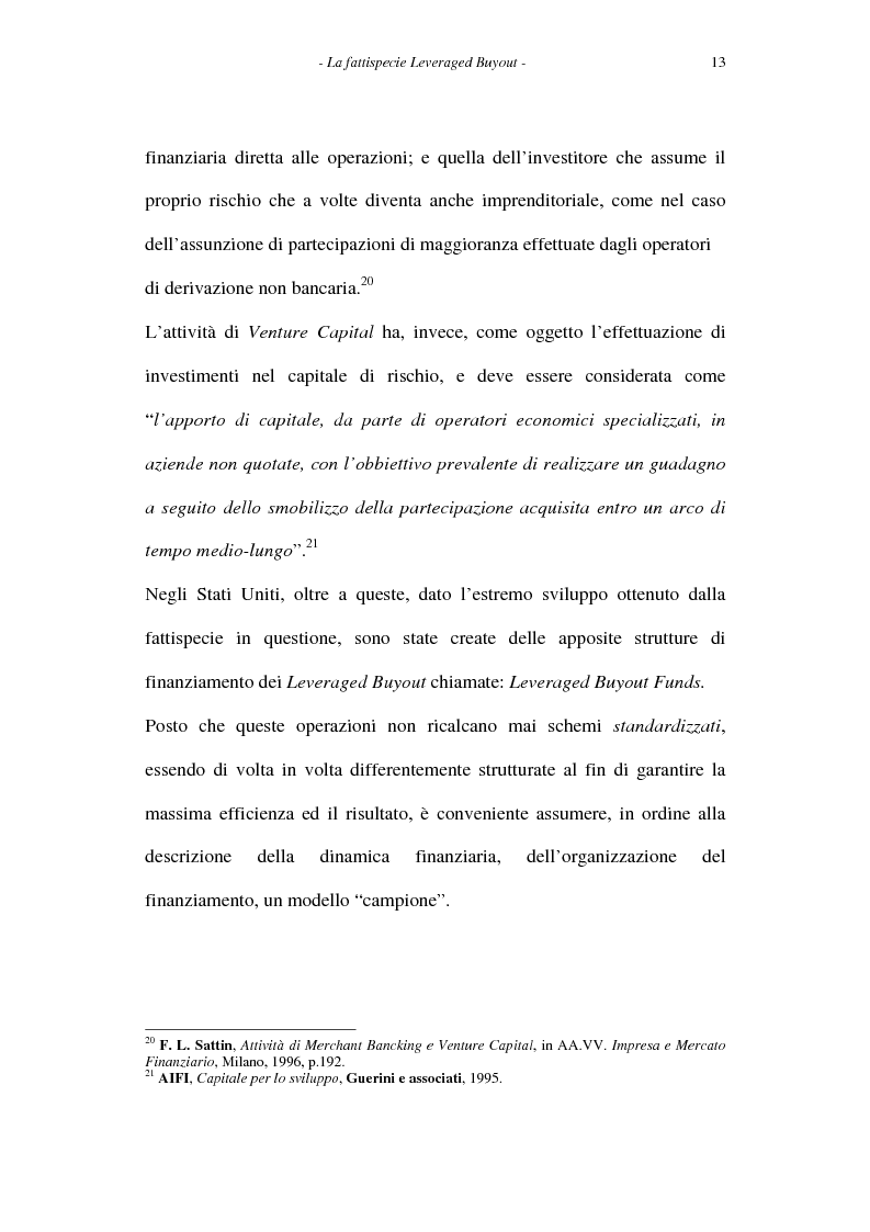 Anteprima della tesi: Il leveraged buyout nel diritto italiano, Pagina 13