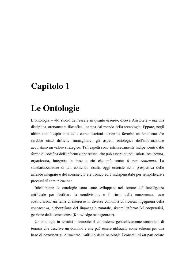 Anteprima della tesi: Visualizzazione ed elaborazione di ontologie: un'applicazione per la selezione di strumenti di data mining, Pagina 6