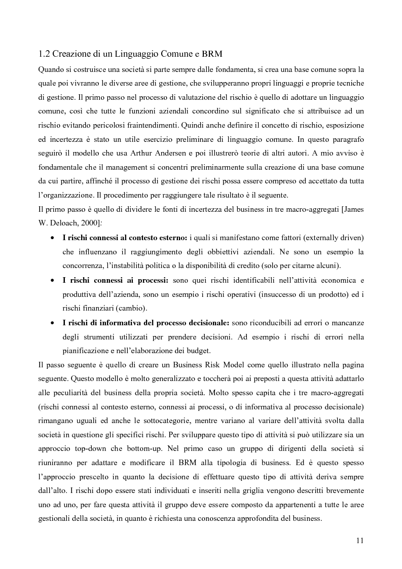 Anteprima della tesi: Risk assessment: analisi di un caso di studio, Pagina 6