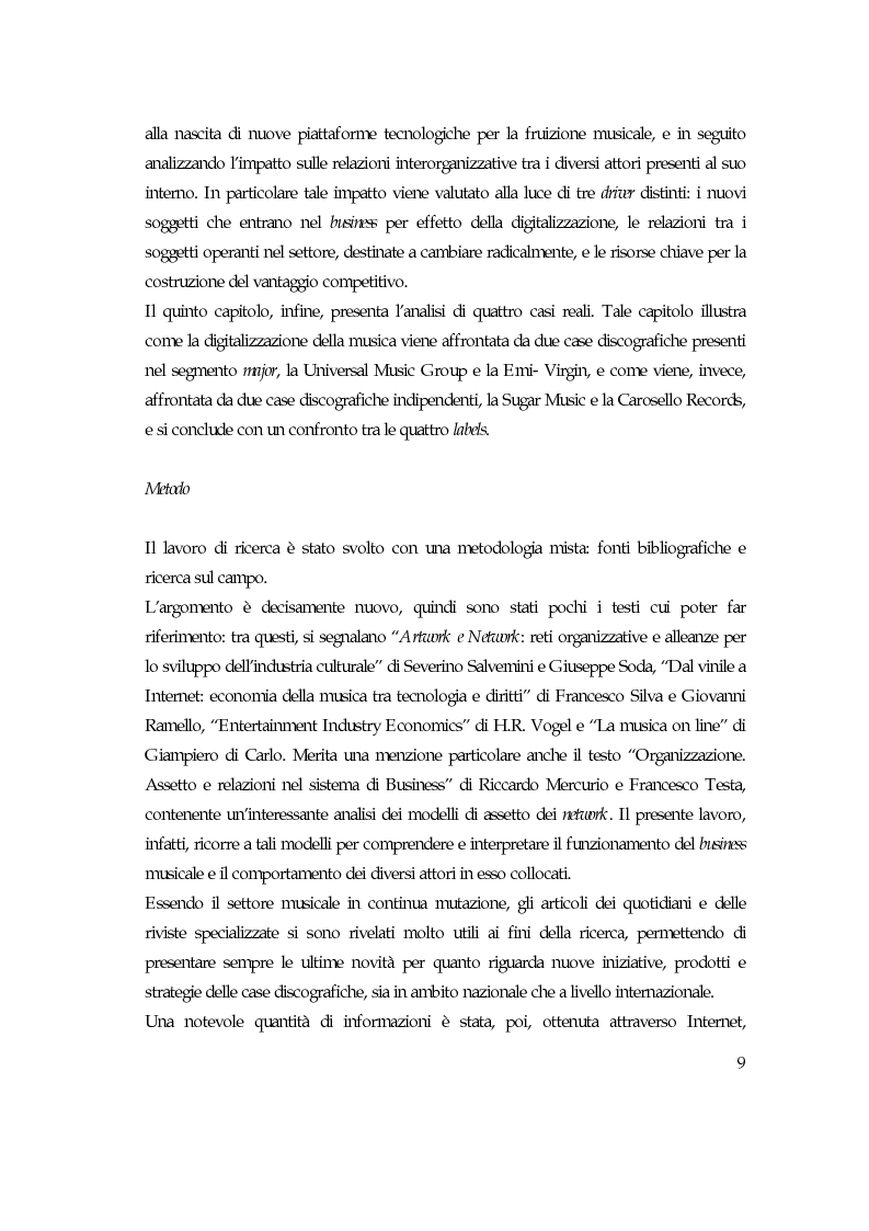 Anteprima della tesi: Convergenza digitale: un'analisi nel settore musicale, Pagina 3