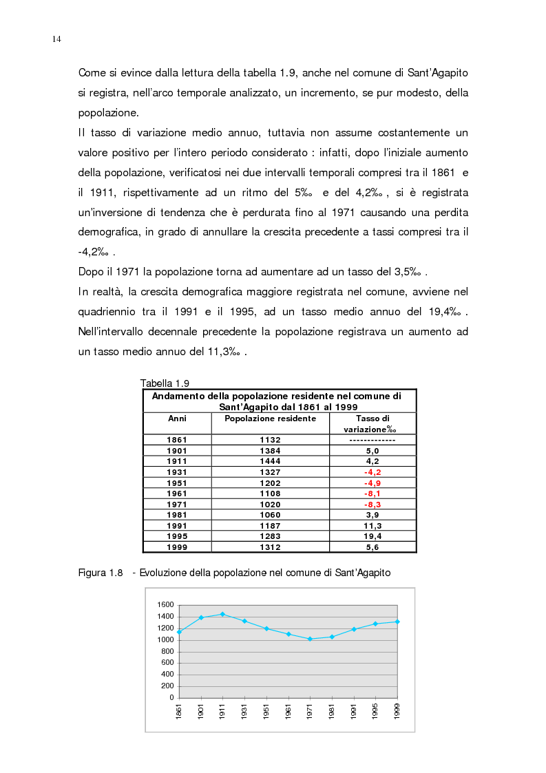Anteprima della tesi: L'evoluzione della popolazione della Provincia di Isernia dal 1970, anno della sua costituzione, ad oggi, Pagina 14