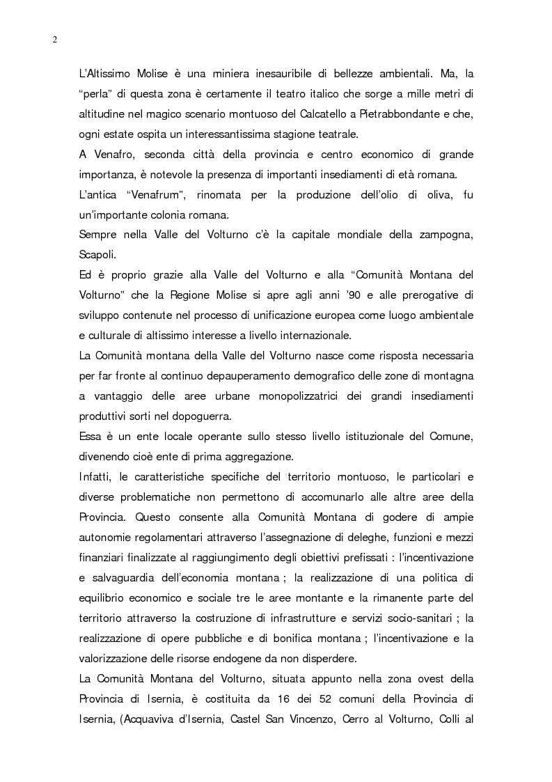 Anteprima della tesi: L'evoluzione della popolazione della Provincia di Isernia dal 1970, anno della sua costituzione, ad oggi, Pagina 2