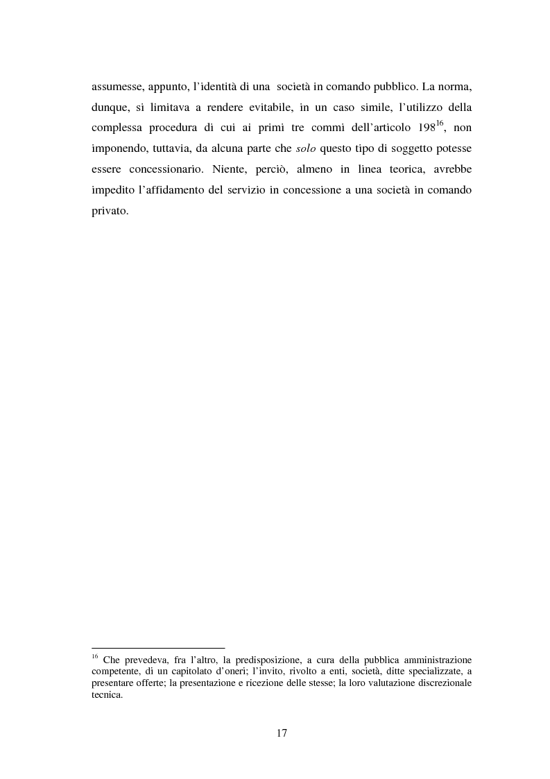 Anteprima della tesi: La piena attuazione del principio di libera concorrenza al settore delle telecomunicazioni, Pagina 14