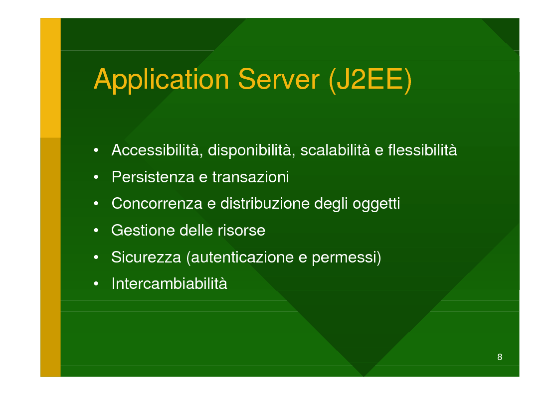 Anteprima della tesi: Pianificazione motoria individuale per i clienti di un centro sportivo: un'applicazione a oggetti distribuiti in ambiente Internet-intranet, Pagina 8