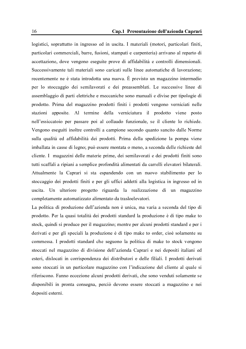 Anteprima della tesi: La configurazione di prodotto in ambiente Sap R/3: il caso Caprari, Pagina 12