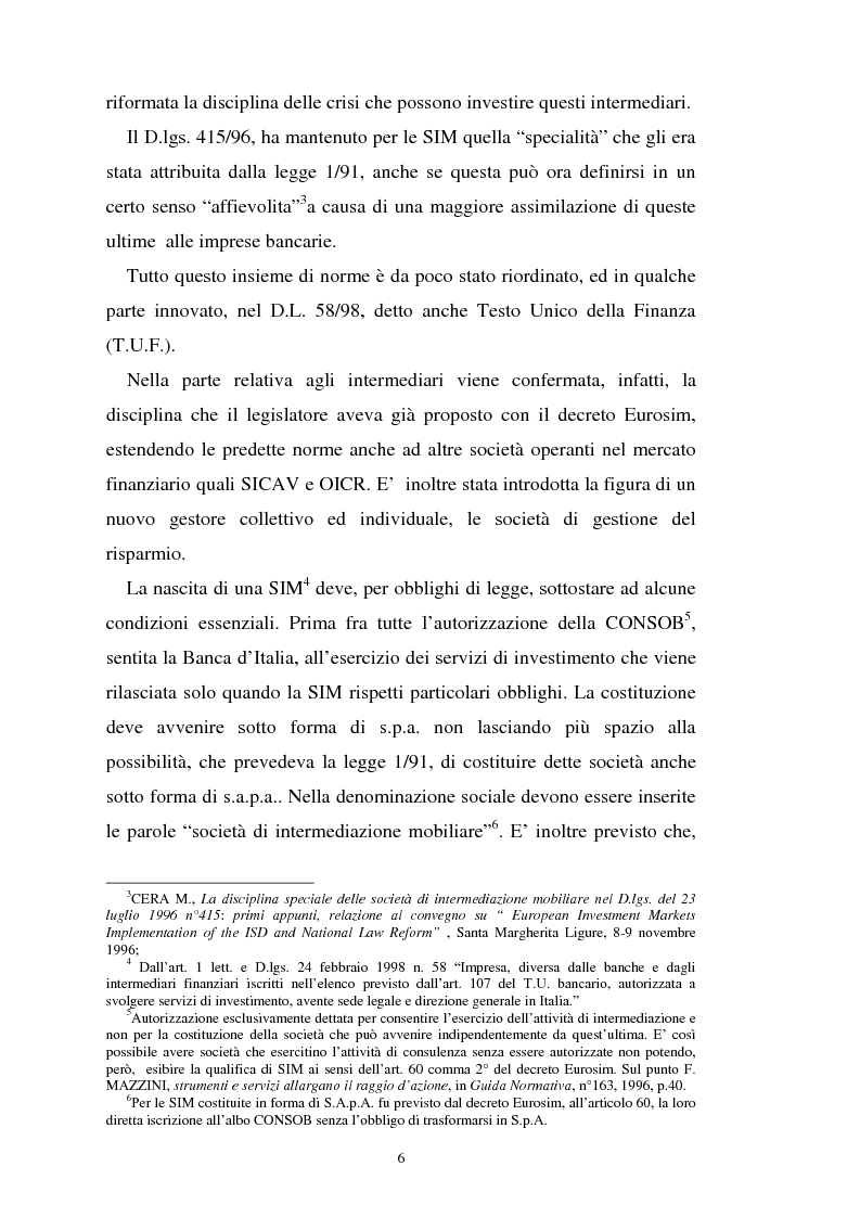 Anteprima della tesi: La crisi delle Sim, Pagina 4