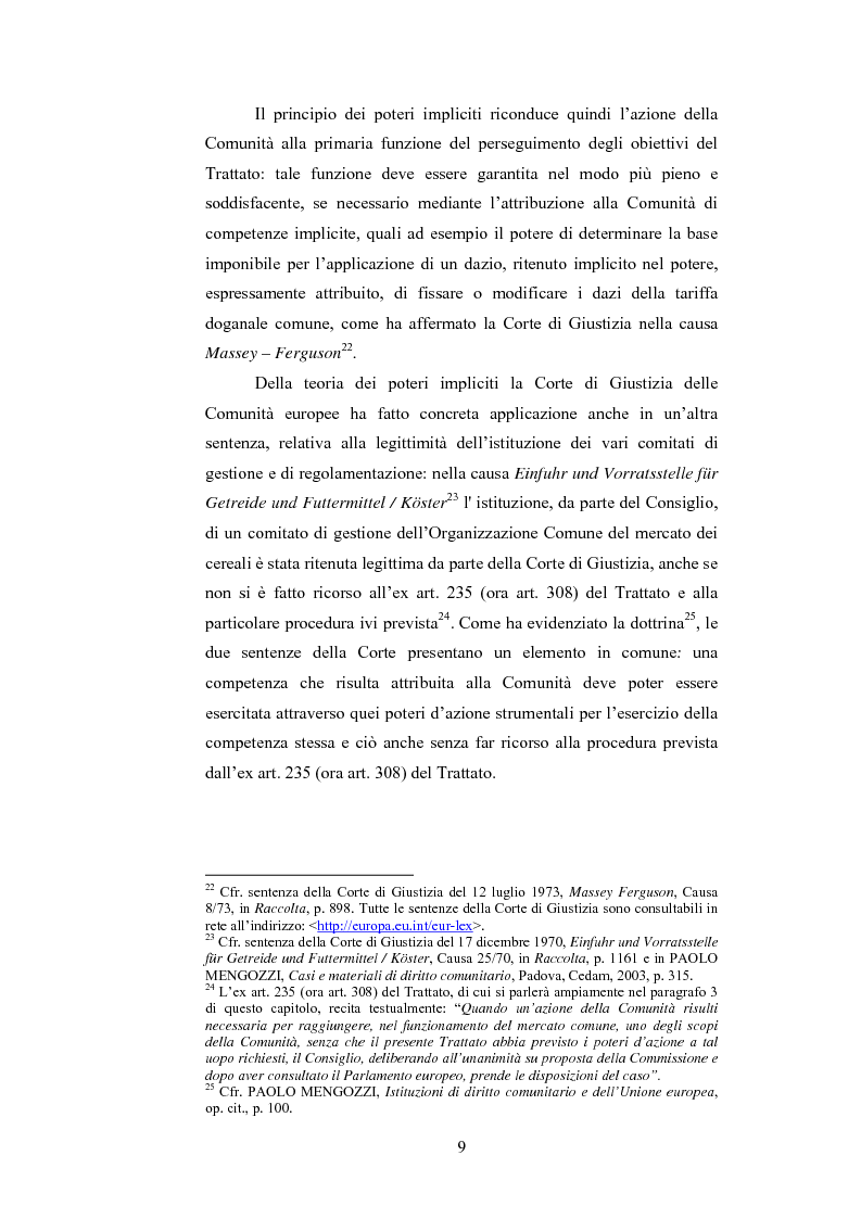 Anteprima della tesi: La ripartizione delle competenze tra l'Unione europea e gli stati membri nella futura Costituzione dell'Europa, Pagina 9