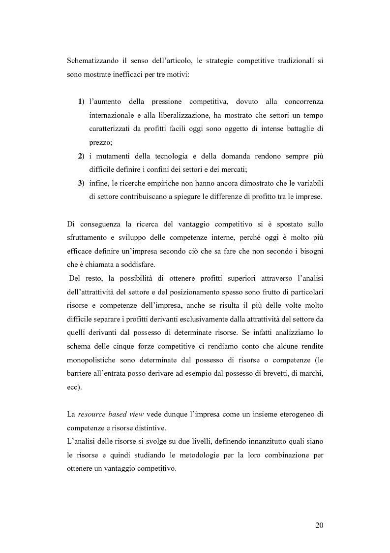 Anteprima della tesi: Una nuova via all'innovazione: creare e gestire la conoscenza grazie al knowledge management, Pagina 13