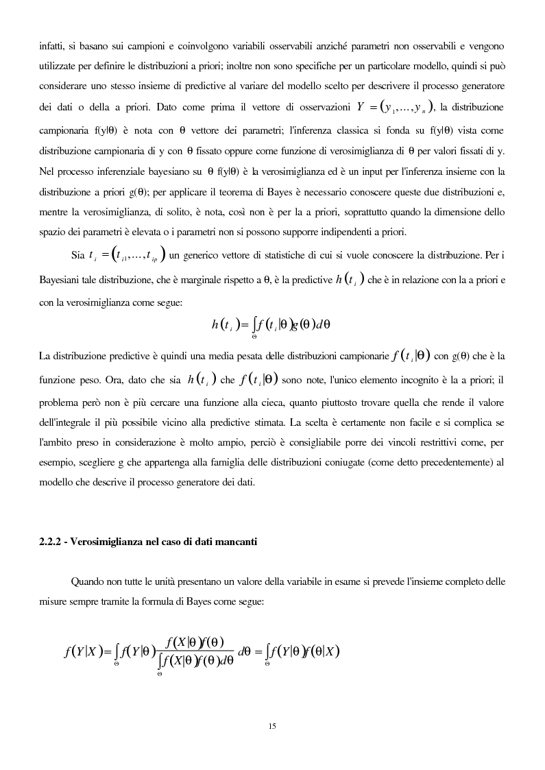 Anteprima della tesi: Tecniche di trattamento del selection bias in campioni censurati, Pagina 11