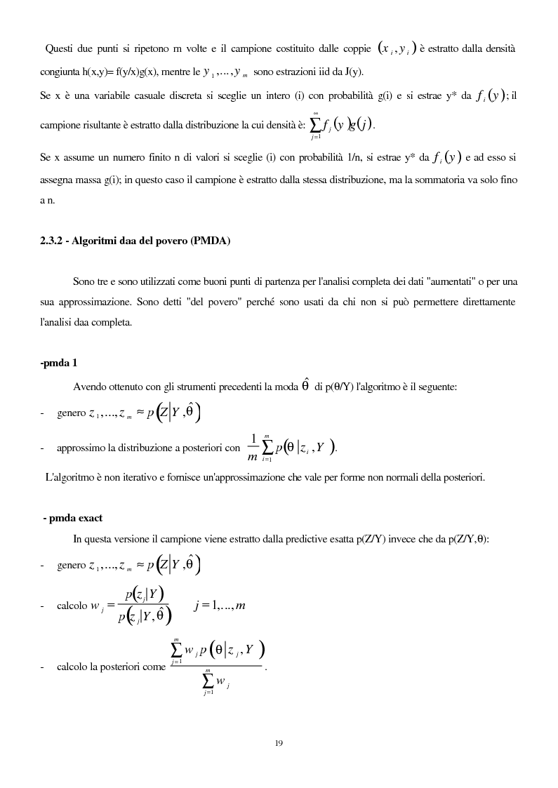 Anteprima della tesi: Tecniche di trattamento del selection bias in campioni censurati, Pagina 15