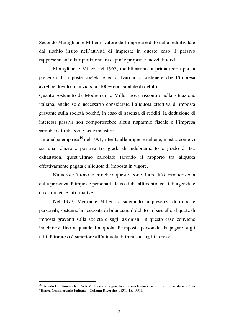 Anteprima della tesi: Gli effetti di Basilea II sulle piccole e medie imprese, Pagina 12