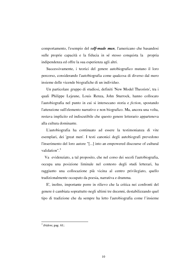Anteprima della tesi: Indian Women's Autobiographies, Pagina 10