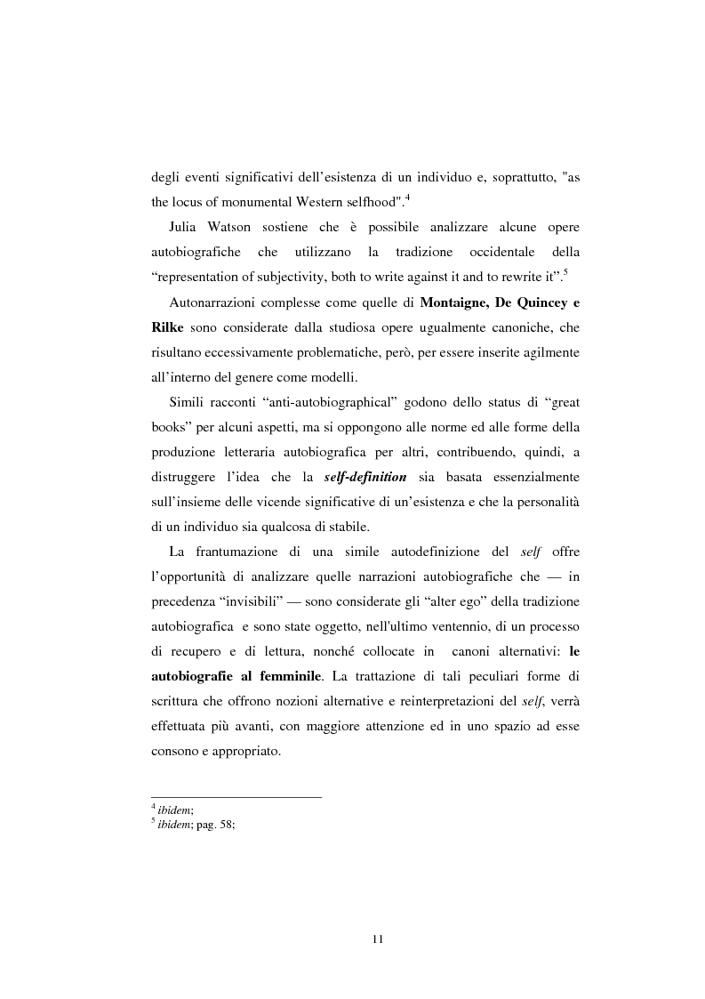 Anteprima della tesi: Indian Women's Autobiographies, Pagina 11